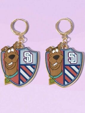Scooby Doo Dangle Earrings